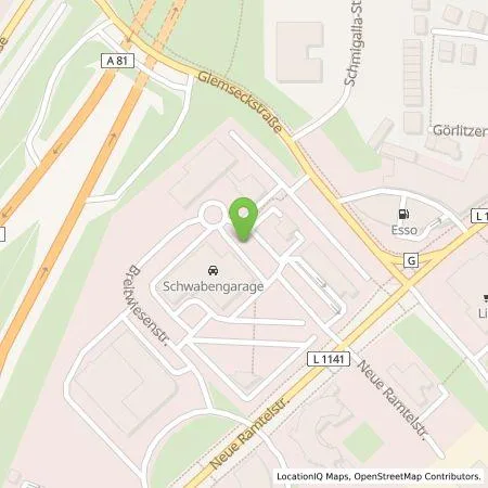 Standortübersicht der Tankstelle Tesla Germany GmbH in 71229 Leonberg Ramtal