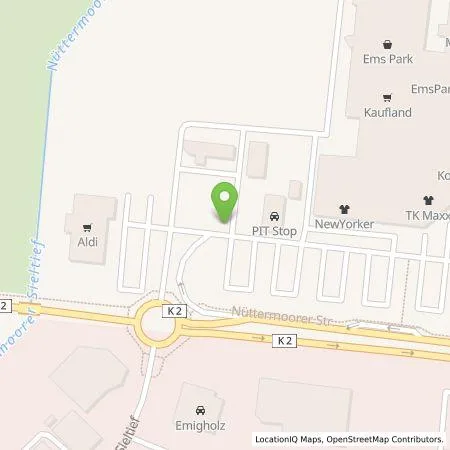 Standortübersicht der Tankstelle Tesla Germany GmbH in 26789 LEER