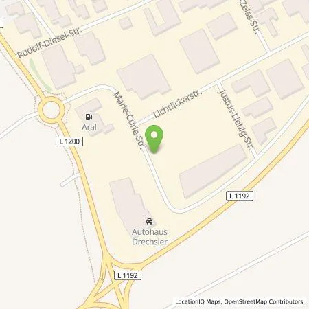 Standortübersicht der Tankstelle Tesla Germany GmbH in 73770 Denkendorf