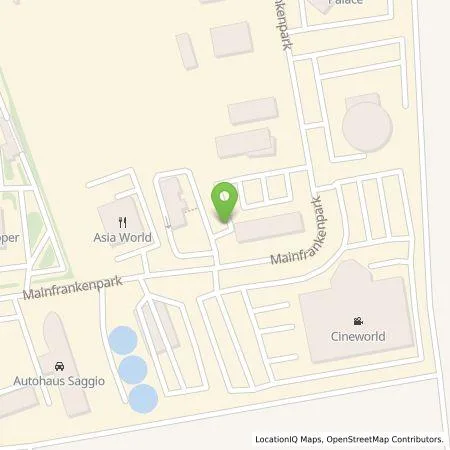 Standortübersicht der Tankstelle Tesla Germany GmbH in 97337 Dettelbach