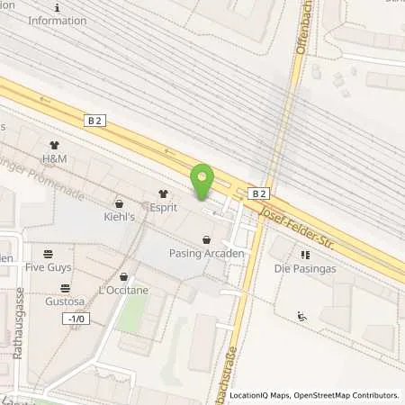 Standortübersicht der Tankstelle innogy eMobility Solutions GmbH in 81241 München