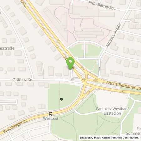 Standortübersicht der Tankstelle SWM Versorgungs GmbH in 81241 München