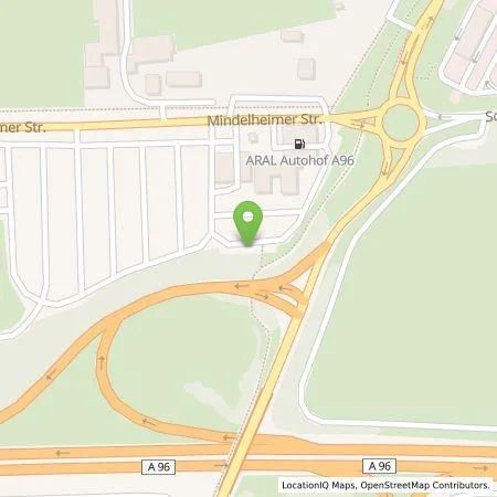 Standortübersicht der Tankstelle Tesla Germany GmbH in 86842 Türkheim