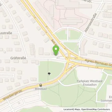 Standortübersicht der Tankstelle SWM Versorgungs GmbH in 81241 München