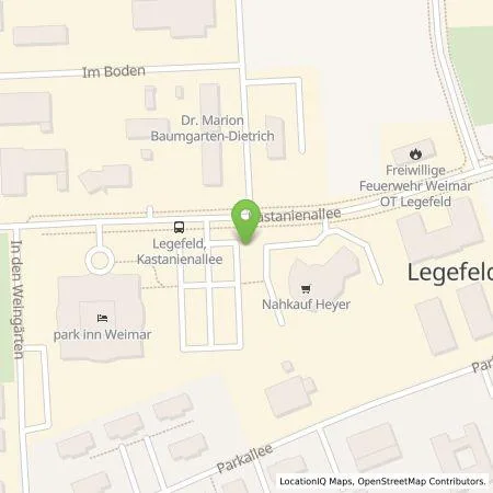 Standortübersicht der Tankstelle Tesla Germany GmbH in 99428 Weimar