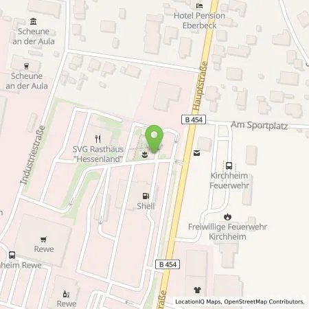 Standortübersicht der Tankstelle Tesla Germany GmbH in 36275 Kirchheim