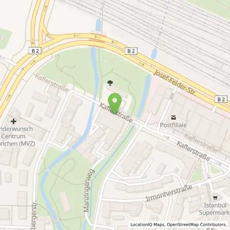 Standortübersicht der Tankstelle SWM Versorgungs GmbH in 81241 München