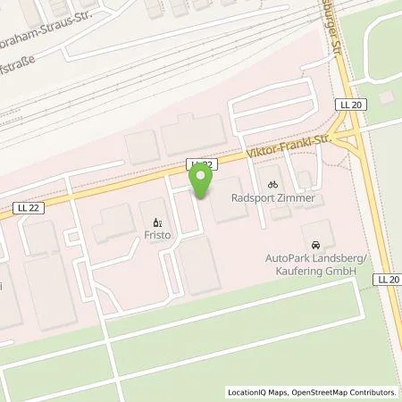 Standortübersicht der Tankstelle Tesla Germany GmbH in 86916 Kaufering