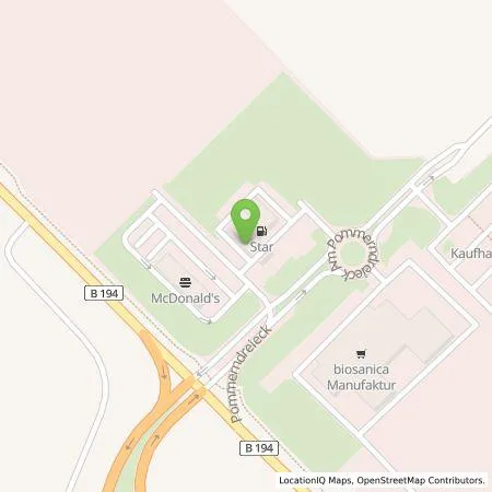 Standortübersicht der Tankstelle Tesla Germany GmbH in 18516 Grimmen