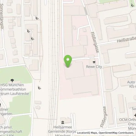 Standortübersicht der Tankstelle Tesla Germany GmbH in 81369 München