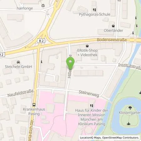 Standortübersicht der Tankstelle SWM Versorgungs GmbH in 81241 München