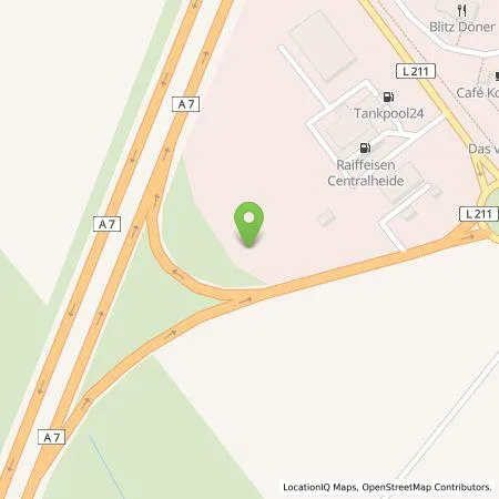 Standortübersicht der Tankstelle Tesla Germany GmbH in 29646 Bispingen