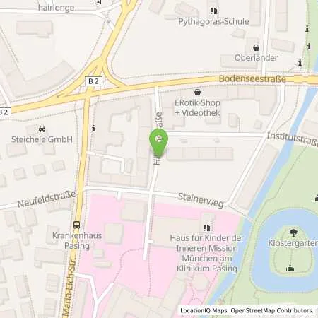 Standortübersicht der Tankstelle SWM Versorgungs GmbH in 81241 München