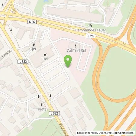 Standortübersicht der Tankstelle Tesla Germany GmbH in 23554 Lübeck