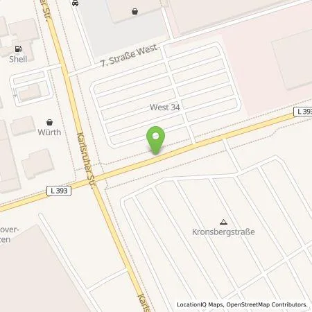 Standortübersicht der Tankstelle Carsten Grundt in 30880 Laatzen