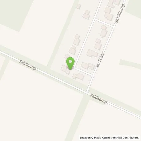 Standortübersicht der Tankstelle Markus Kribber in 49626 Bippen