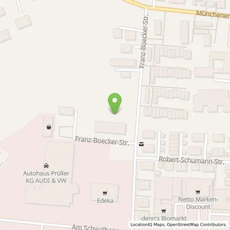 Standortübersicht der Tankstelle Living Neuburg in 86633 Neuburg an der Donau