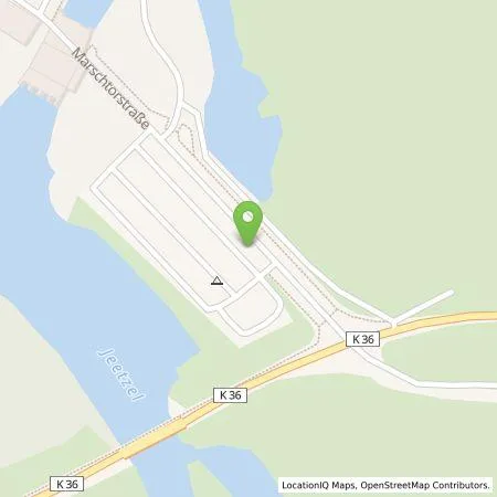 Standortübersicht der Tankstelle EVE Energieversorgung Elbtalaue GmbH in 29456 Hitzacker