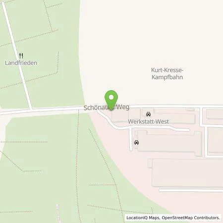 Standortübersicht der Tankstelle Werkstatt West - Leja & Platz GbR in 04207 Leipzig