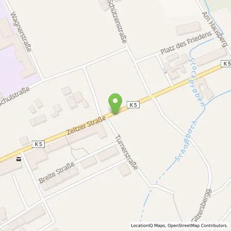 Standortübersicht der Tankstelle Solar-Flemmig e.K. in 07552 Gera