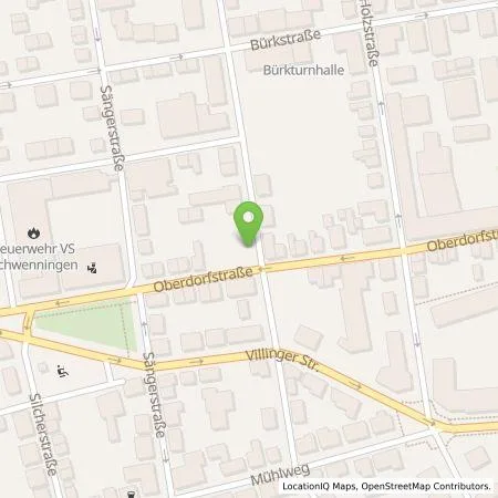 Standortübersicht der Tankstelle Spark Charging Solutions GmbH in 78054 Villingen-Schwenningen