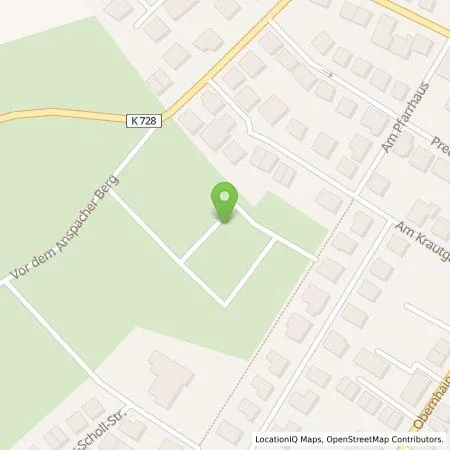 Standortübersicht der Tankstelle Jauch/Allenstein Einzelunternehmen in 61273 Wehrheim