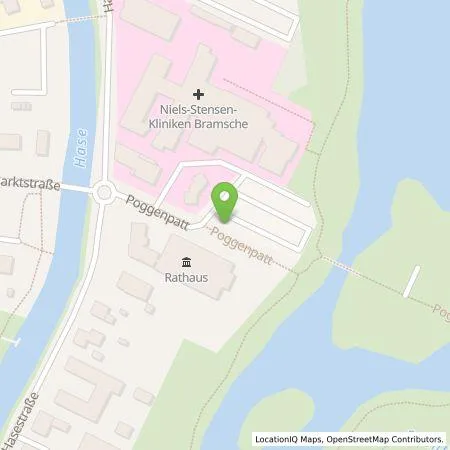 Standortübersicht der Tankstelle Stadt Bramsche in 49565 Bramsche