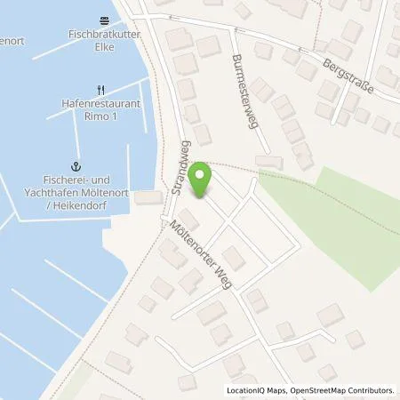 Standortübersicht der Tankstelle Jan Obernauer in 24226 Heikendorf