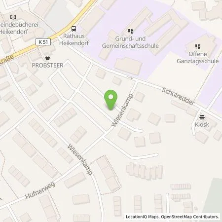 Standortübersicht der Tankstelle Jan Obernauer in 24226 Heikendorf