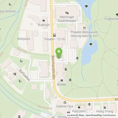 Standortübersicht der Tankstelle SWM Mobilität GmbH in 98617 Meiningen