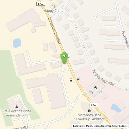 Standortübersicht der Tankstelle Otto Cobobes GmbH in 23701 Eutin