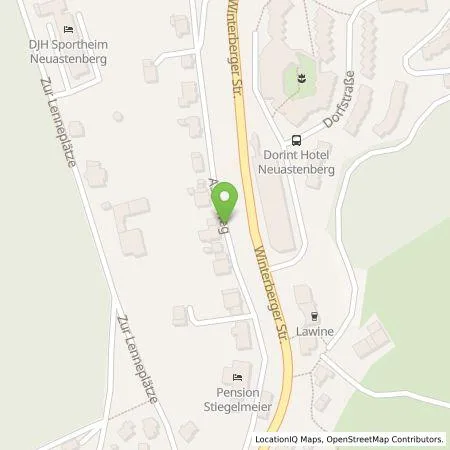 Standortübersicht der Tankstelle Christina Riedel in 59955 Winterberg