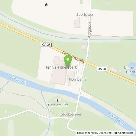 Standortübersicht der Tankstelle Elektrizitätswerk Hindelang eG in 87541 Bad Hindelang