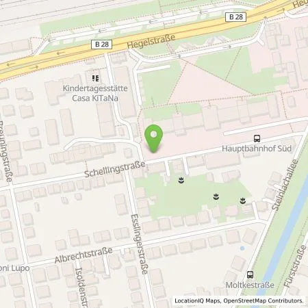 Standortübersicht der Tankstelle ecowerk e-charge GmbH in 72072 Tübingen