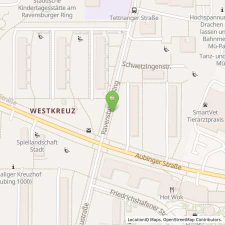Standortübersicht der Strom (Elektro) Tankstelle: SWM Versorgungs GmbH in 81243, Mnchen