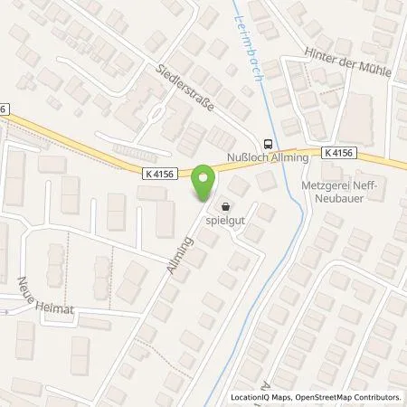 Standortübersicht der Tankstelle EnBW mobility+ AG und Co.KG in 69226 Nußloch