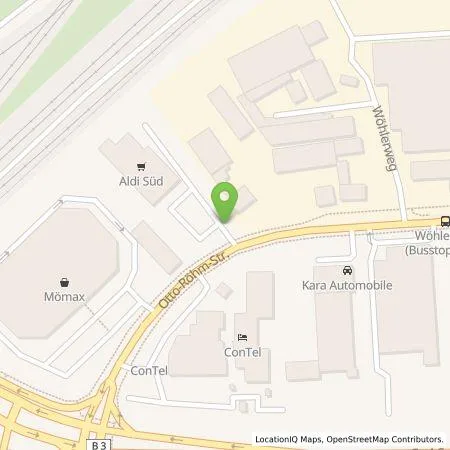 Standortübersicht der Tankstelle ALDI SÜD Immobilienverwaltungs-GmbH & Co. oHG in 64293 Darmstadt