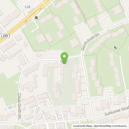 Standortübersicht der Tankstelle eze.network GmbH in 44803 Bochum