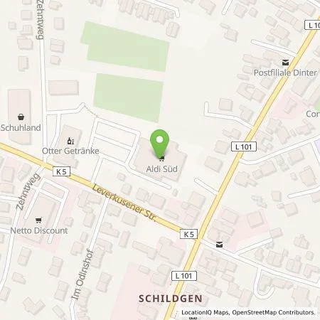 Standortübersicht der Tankstelle ALDI SÜD Immobilienverwaltungs-GmbH & Co. oHG in 51467 Bergisch Gladbach