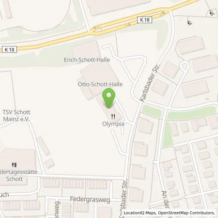 Standortübersicht der Tankstelle Mainzer Stadtwerke AG in 55122 Mainz