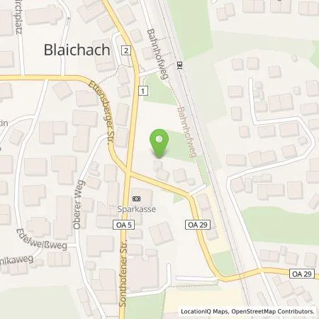 Standortübersicht der Tankstelle Allgäuer Kraftwerke GmbH in 87544 Blaichach