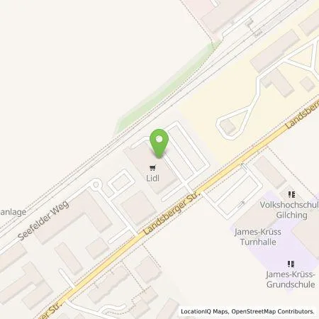 Standortübersicht der Tankstelle Lidl Dienstleistung GmbH & Co. KG in 82205 Gilching