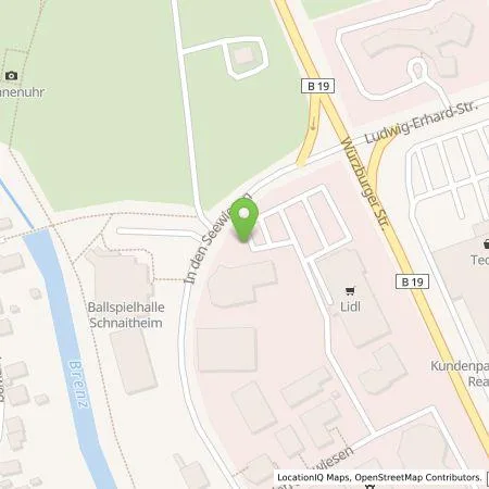 Standortübersicht der Tankstelle Lidl Dienstleistung GmbH & Co. KG in 89520 Heidenheim an der Brenz