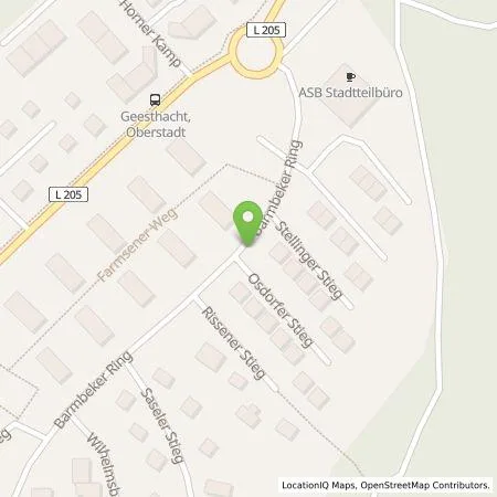 Standortübersicht der Tankstelle Stadtwerke Geesthacht GmbH in 21502 Geesthacht