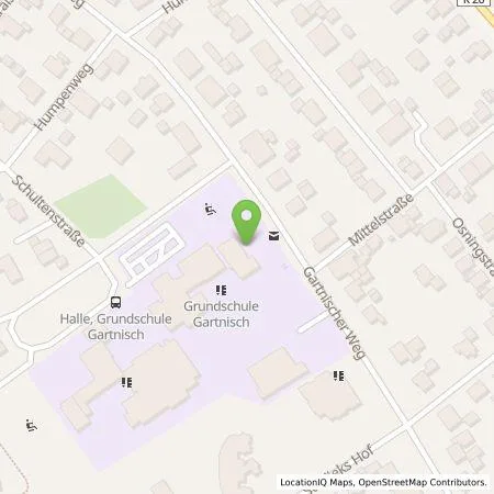 Standortübersicht der Tankstelle hallewestfalen.net GmbH in 33790 Halle (Westf.)