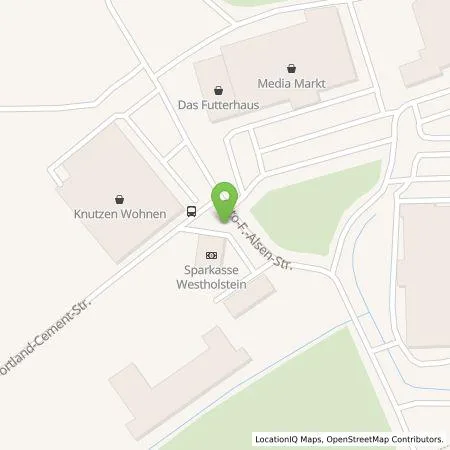 Standortübersicht der Tankstelle Stadtwerke Steinburg GmbH in 25524 Itzehoe