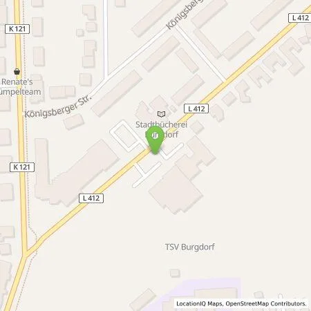 Standortübersicht der Tankstelle Avacon AG in 31303 Burgdorf