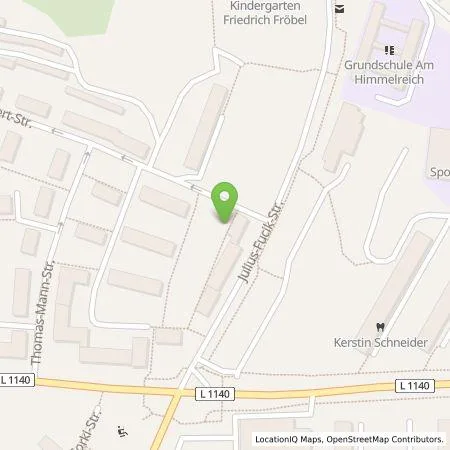 Standortübersicht der Tankstelle AreaCharge GmbH in 98527 Suhl