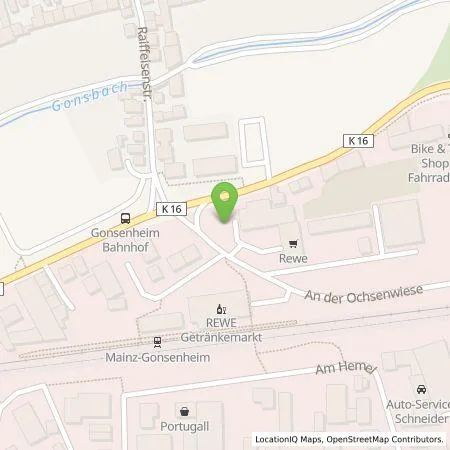 Standortübersicht der Tankstelle Mainova AG in 55124 Mainz