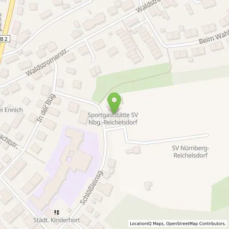 Standortübersicht der Tankstelle N-ERGIE Aktiengesellschaft in 90453 Nürnberg